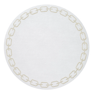 Gold Chains Placemats, Set of 4