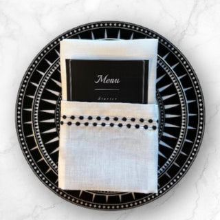 Pearls Napkin with Marrakech Dinnerware