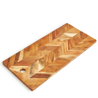 Handcrafted 20" Acacia Wood Serving Board