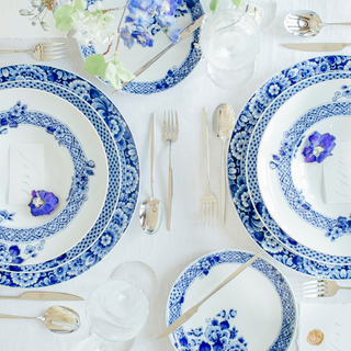 Marcel Wanders | Blue Ming Bread & Butter Plates, Set of 4