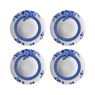 Marcel Wanders | Blue Ming Soup Plates, Set of 4