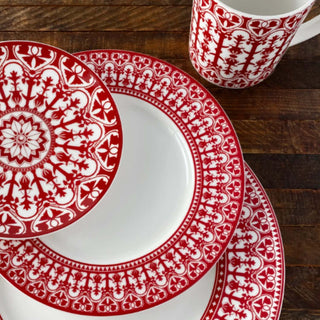 Casablanca Crimson Place Setting