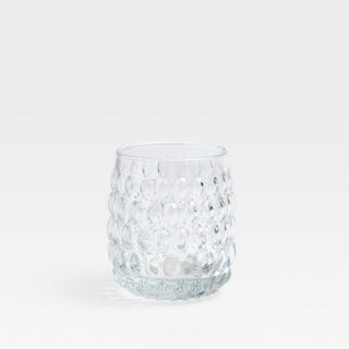 Hobnail Clear Juice Glasses, Set of 6