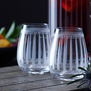 Marrakech Stemless Wine Glass - 17 oz., Set of 2
