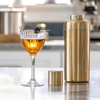 Mid-Century Modern Nic & Nora Cocktail Glass