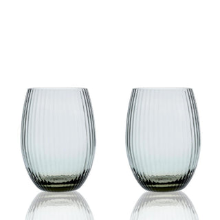 Quinn Stemless Wine Glasses, Set of 2