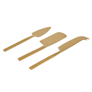 Raymond Gold Cheese Knives