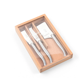Laguiole  Stainless Steel Cheese Utensils, Set of 3 in box