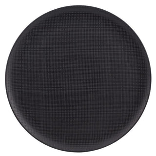 Tissé Black Charger Plate