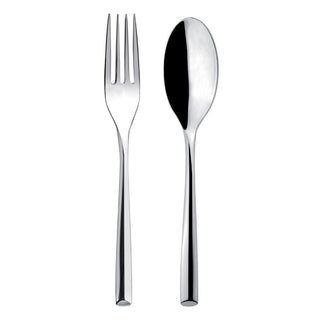 Zeta Serving Fork and Spoon Set